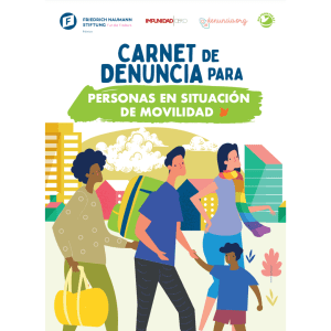 Herramientas de denuncia 8 Carnet de denuncia para personas en situación de movilidad
